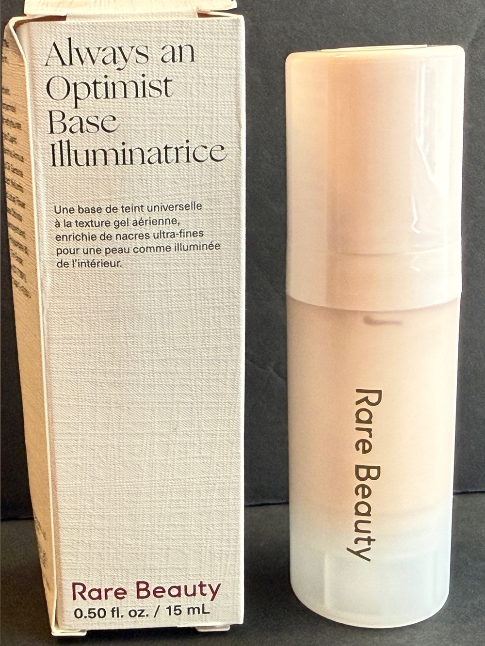 Rare Beauty Always An Optimist Illuminating Primer Mini 0.50 oz / 15ml NIB New